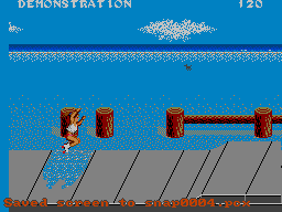California Games (SEGA Master System) screenshot: Jumping water