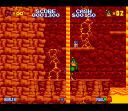 Screenshot of Daffy Duck: The Marvin Missions (SNES, 1993) - MobyGames