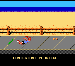 California Games (NES) screenshot: Oops...