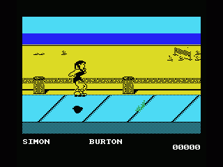 California Games (MSX) screenshot: Skating