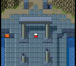 Daikaijū Monogatari (SNES) screenshot: Ancient Temple