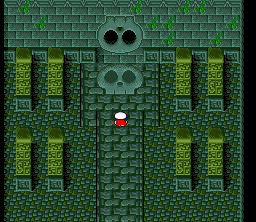 Daikaijū Monogatari (SNES) screenshot: Crypt