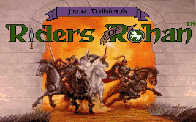 J.R.R. Tolkien's Riders of Rohan (DOS) screenshot: J.R.R. Tolkien's Riders of Rohan!!!