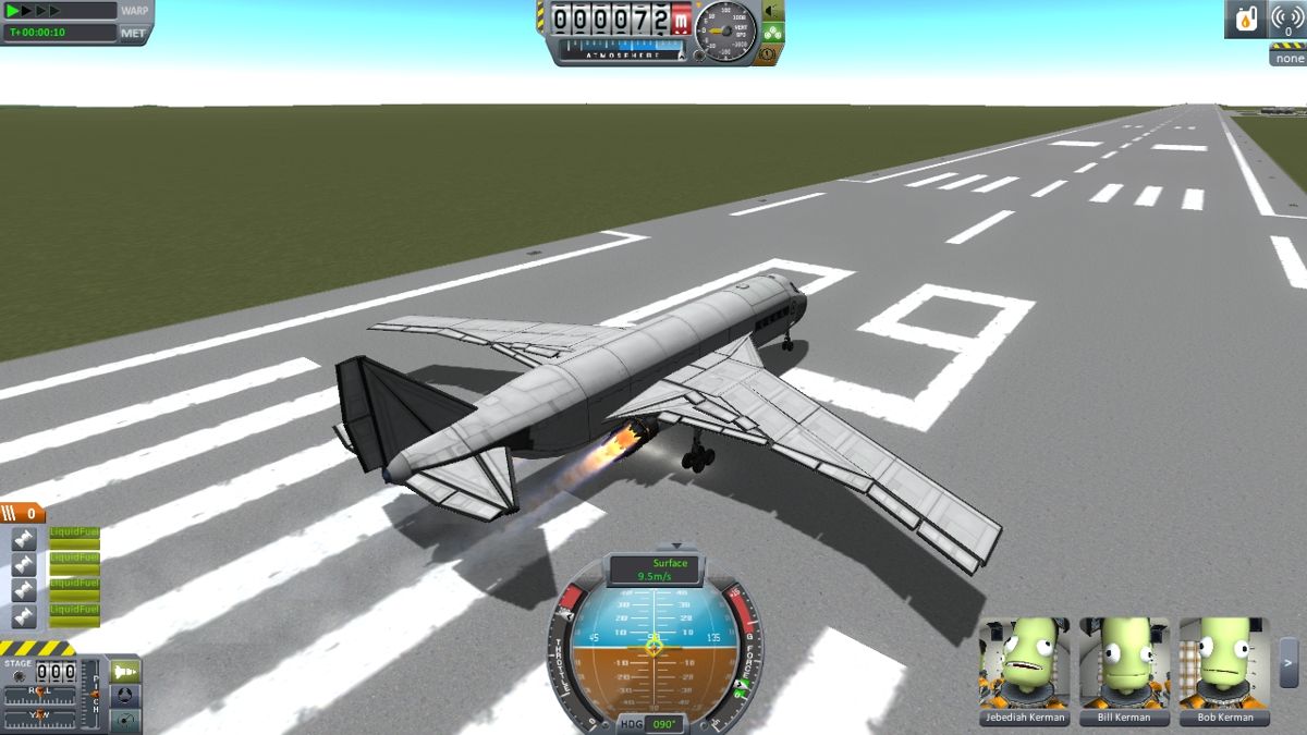 Kerbal Space Program (Windows) screenshot: Time to fly a plane