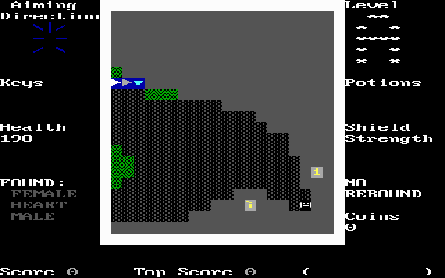 The Thor Trilogy (DOS) screenshot: Level A