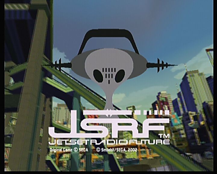 JSRF: Jet Set Radio Future (Xbox) screenshot: Main Title