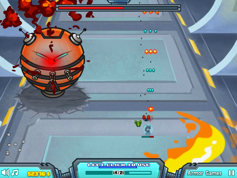 Epic Boss Fighter 2 (Browser) screenshot: Hothead