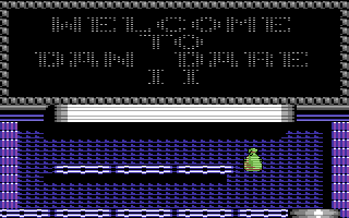 Dan Dare II: Mekon's Revenge (Commodore 64) screenshot: Title screen