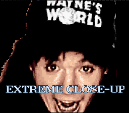 Wayne's World (SNES) screenshot: "Woooaaaaaahhhhhh!"