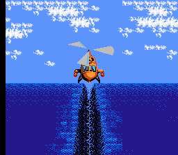 Cobra Command (NES) screenshot: Intro scene