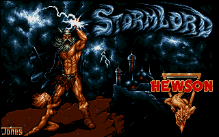 Stormlord (DOS) screenshot: Title Screen