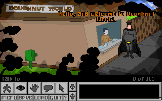 The Adventures of Fatman: Toxic Revenge (Windows) screenshot: Doughnut World