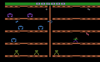 Adventures of Tron (Atari 2600) screenshot: Enemies increase in number as the levels progress