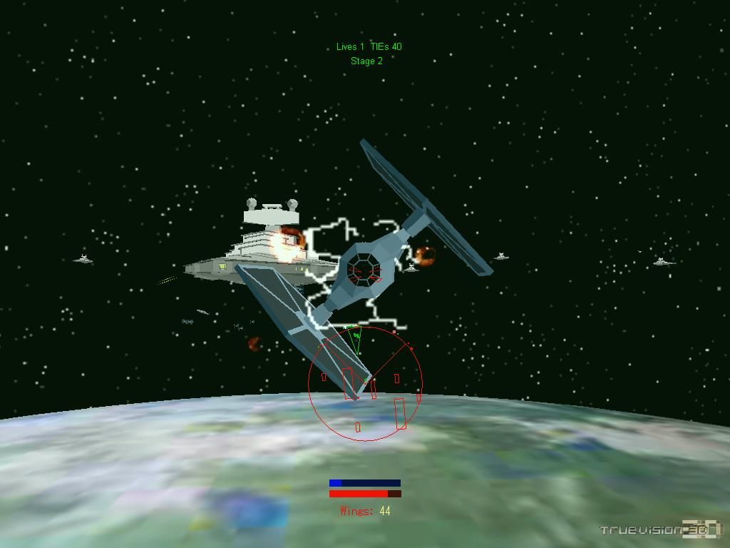 Star Wars: The Battle of Endor (Windows) screenshot: Close combat