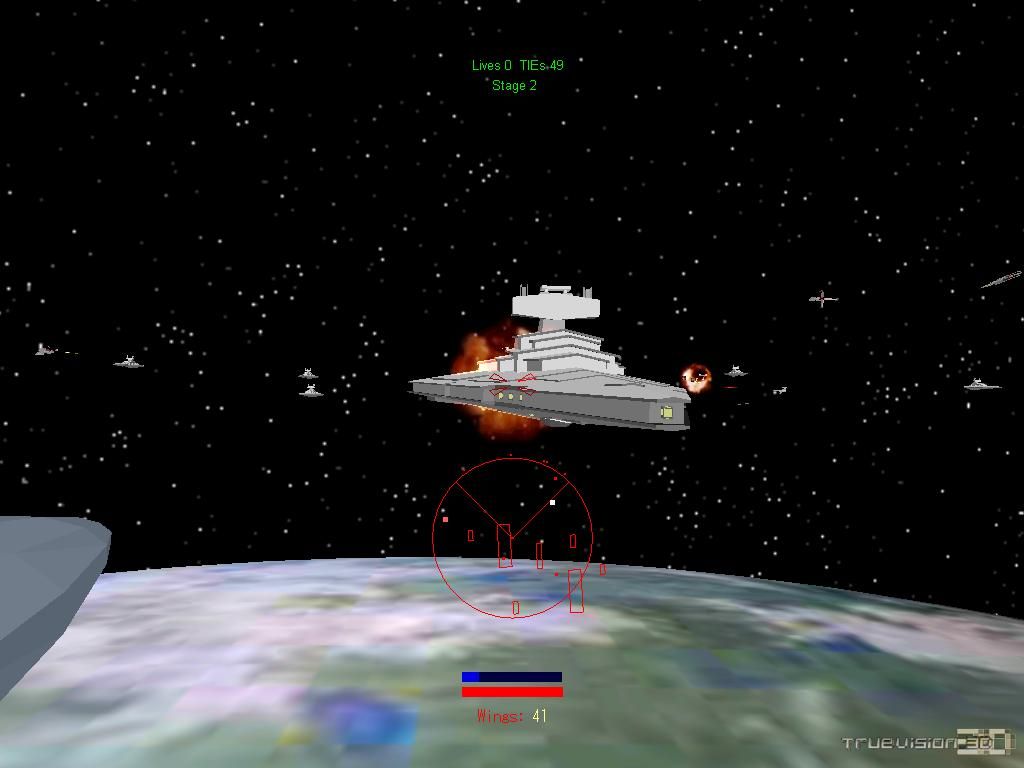 Star Wars: The Battle of Endor (Windows) screenshot: Star Destroyer