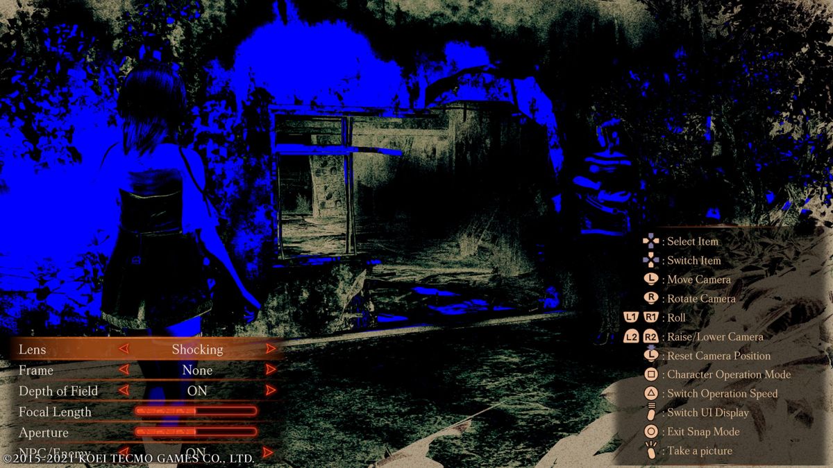 Fatal Frame: Maiden of Black Water (PlayStation 5) screenshot: Photo mode