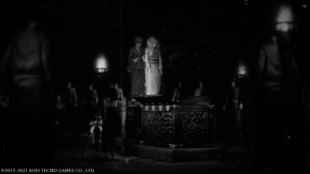 Fatal Frame: Maiden of Black Water (PlayStation 5) screenshot: Flashback of the ritual