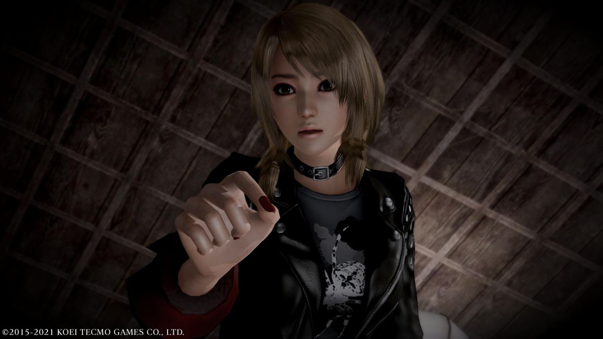 Fatal Frame: Maiden of Black Water (PlayStation 5) screenshot: Yuri has the ability to see into other people