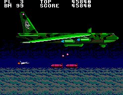 Aerial Assault (SEGA Master System) screenshot: CB-53 Bomber
