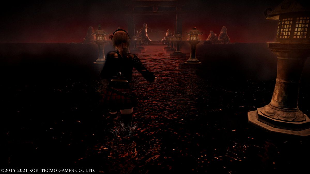 Fatal Frame: Maiden of Black Water (PlayStation 5) screenshot: Heading toward the final boss battle