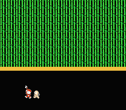 Kaguya-hime Densetsu (NES) screenshot: Preparing the title screen...