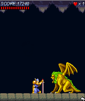 Actraiser (J2ME) screenshot: Final boss of the game