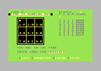 Detective (Commodore 64) screenshot: Getting Close