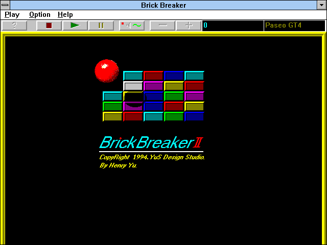 Brick Breaker II Turbo (1994) - MobyGames