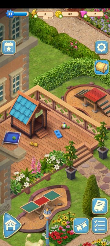 Screenshot of Merge Mansion (Android, 2020) MobyGames