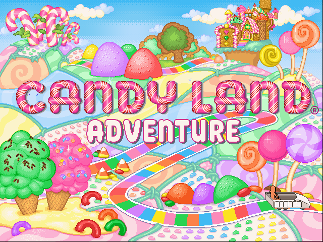 Candy Land Adventure (Windows 16-bit) screenshot: Title screen