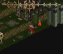 Dark Half (SNES) screenshot: In a town