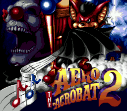 Aero the Acro-Bat 2 (Genesis) screenshot: Title