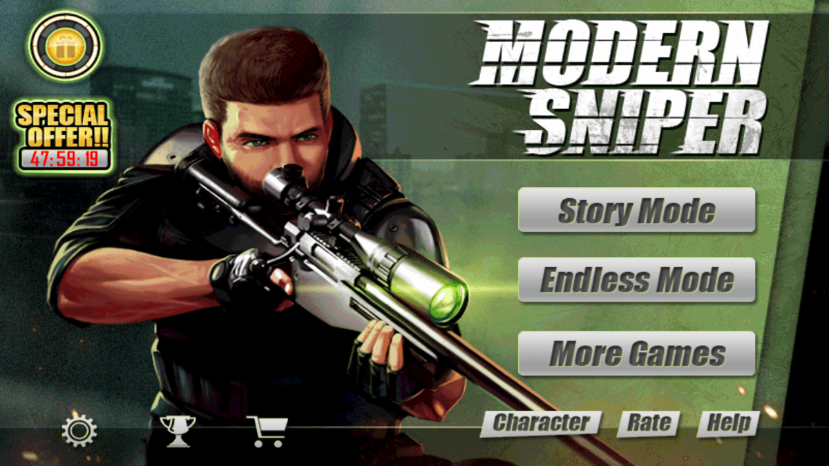 Screenshot of Modern Sniper (Android, 2014) - MobyGames