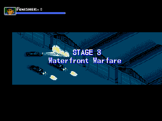 The Punisher (Genesis) screenshot: Stage 3