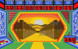 Alternate Reality: The City (Atari ST) screenshot: Character generation