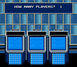 Jeopardy! (SNES) screenshot: Choose the number of players