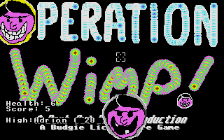 Operation Wimp (Atari ST) screenshot: Playing