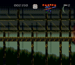 Musya: The Classic Japanese Tale of Horror (SNES) screenshot: Jumping
