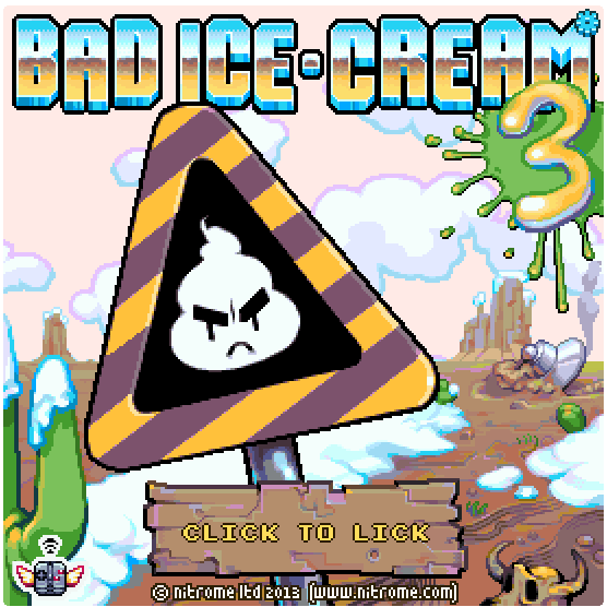 Nitrome - Bad Ice Cream 3 Final level + Ending 