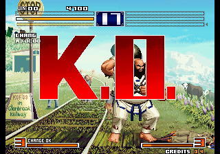 The King of Fighters 2003 (Arcade) screenshot: K.O.