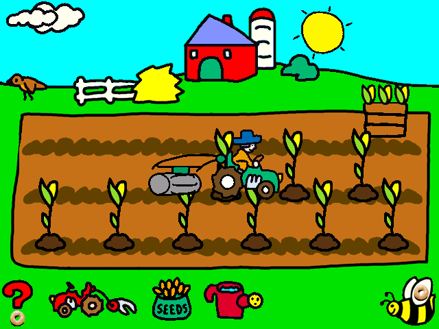 Cheerios Play Time (Windows) screenshot: Harvest and bundle the oats.