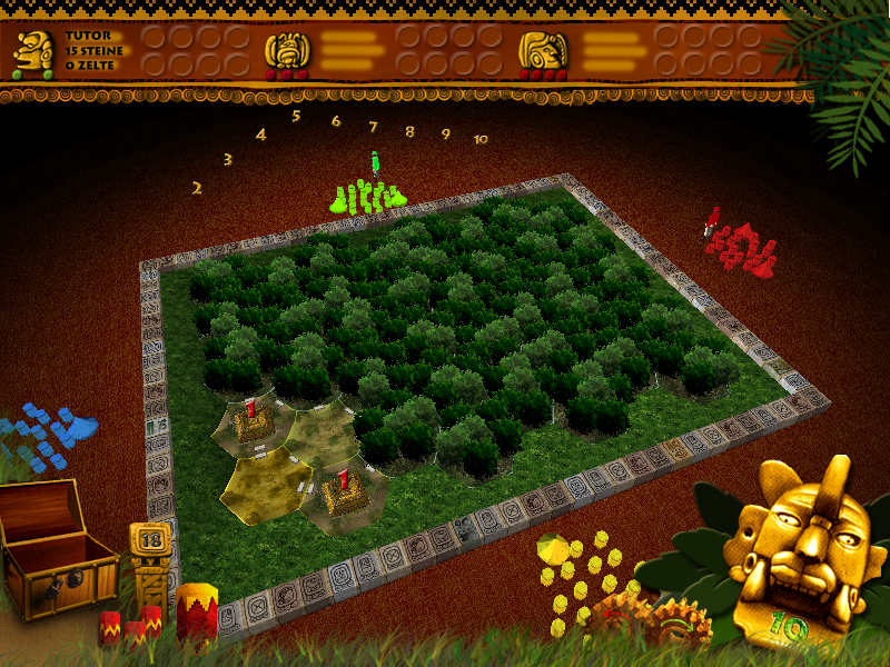 Expedition nach Tikal (Windows) screenshot: Game begins!