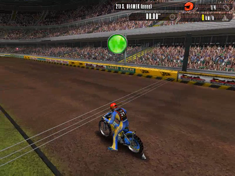 FIM Speedway Grand Prix (Windows) screenshot: On your marks