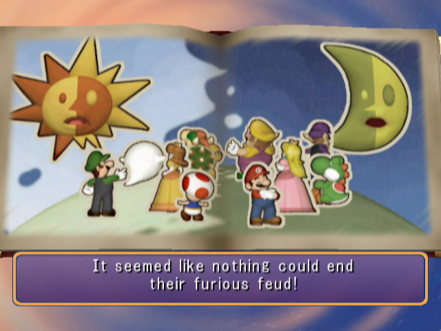 Mario Party 6 (GameCube) screenshot: The opening sequence