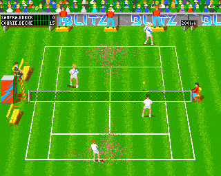 Center Court (Amiga) screenshot: Double