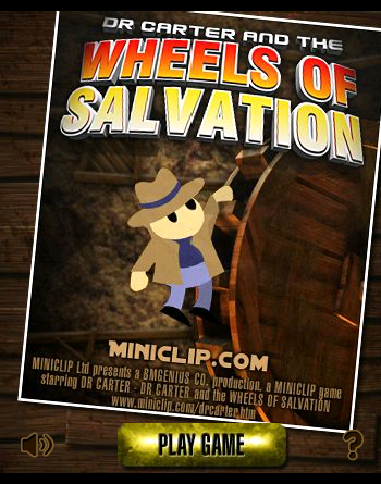 Dr Carter and the Wheels of Salvation (Windows) screenshot: Title screen