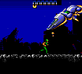 The Terminator (Game Gear) screenshot: Dodge the bombs!