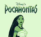 Disney's Pocahontas (Game Boy) screenshot: Title screen