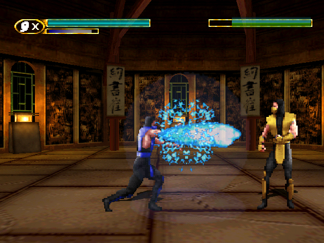 Screenshot of Mortal Kombat Mythologies: Sub-Zero (Nintendo 64