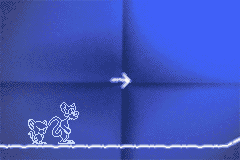 Pinky and The Brain: The Master Plan (Game Boy Advance) screenshot: Starting level 1: A blueprint level